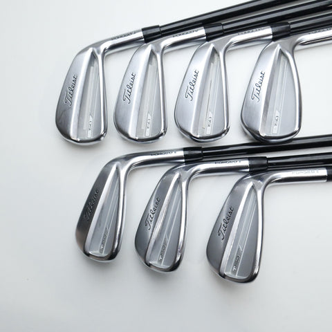 Used Titleist T150 2023 Iron Set / 5 - PW + 48° / Stiff Flex