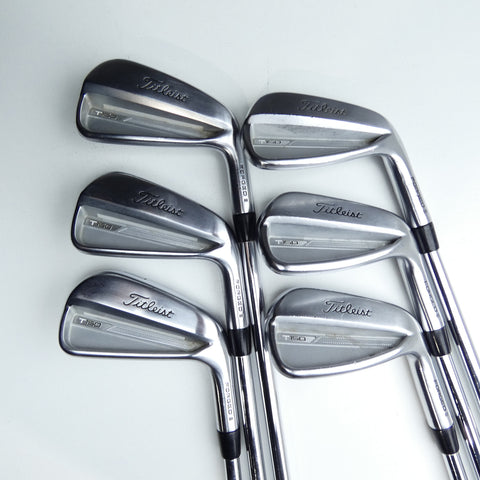 Used Titleist T150 2023 Iron Set / 5 - PW / Stiff Flex