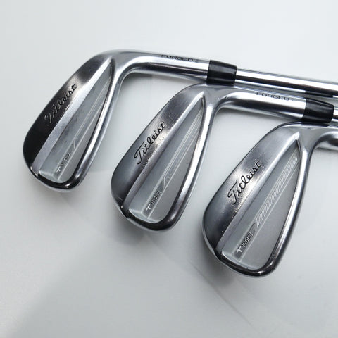 Used Titleist T150 2023 Iron Set / 5 - PW / Stiff Flex
