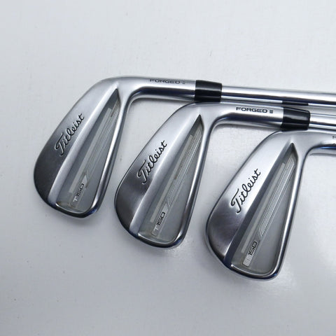 Used Titleist T150 2023 Iron Set / 5 - PW / Stiff Flex