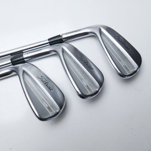 Used Titleist T150 2023 Iron Set / 5 - PW / Stiff Flex / Left-Handed