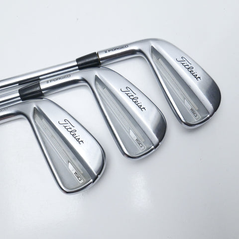Used Titleist T150 2023 Iron Set / 5 - PW / Stiff Flex / Left-Handed
