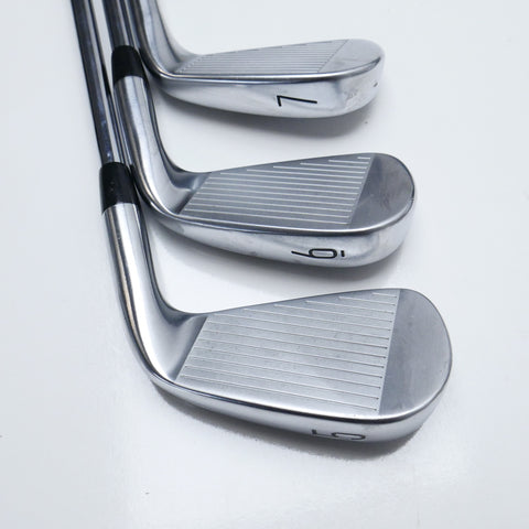 Used Titleist T150 2023 Iron Set / 5 - PW / Stiff Flex / Left-Handed