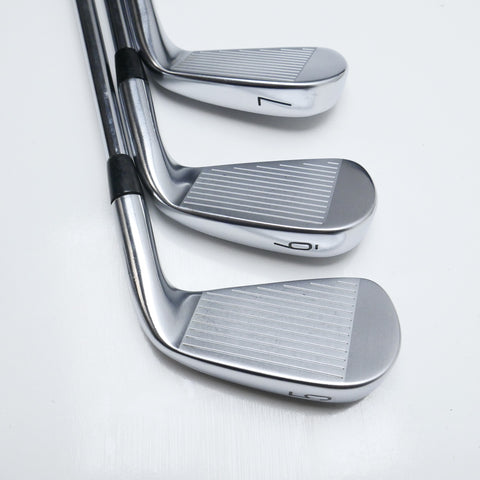 Used Titleist T150 2023 Iron Set / 5 - PW / Stiff Flex / Left-Handed