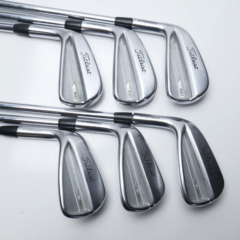 Used Titleist T150 2023 Iron Set / 5 - PW / Stiff Flex / Left-Handed