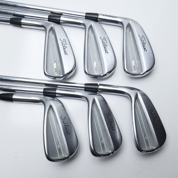 Used Titleist T150 2023 Iron Set / 5 - PW / Stiff Flex / Left-Handed