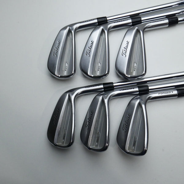 Used Titleist T150 2023 Iron Set / 5 - PW / Stiff Flex