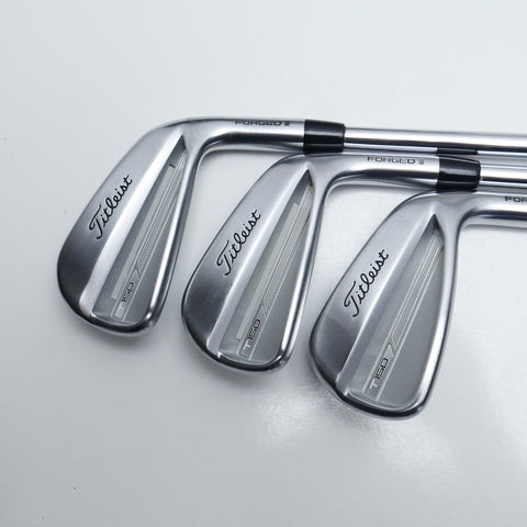 Used Titleist T150 2023 Iron Set / 6 - PW / Stiff Flex