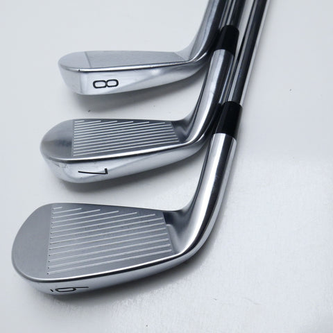 Used Titleist T150 2023 Iron Set / 6 - PW / Stiff Flex