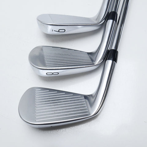 Used Titleist T150 2023 Iron Set / 7 - PW + 48° / Stiff Flex