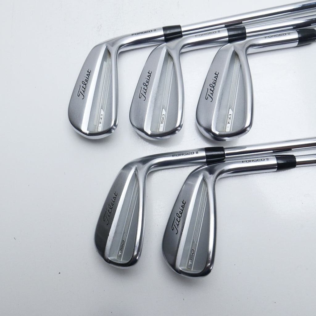 Used Titleist T150 2023 Iron Set / 7 - PW + 48° / Stiff Flex