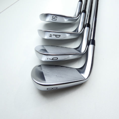 Used Titleist T150 2023 & T100 2023 Combo Iron Set / 4 - PW + 50° / Stiff Flex