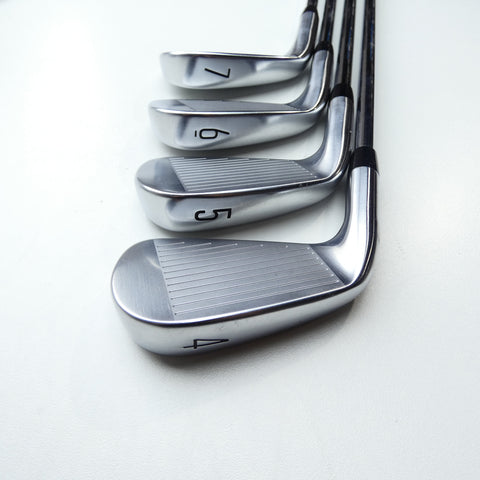 Used Titleist T150 2023 & T100 2023 Combo Iron Set / 4 - PW + 50° / Stiff Flex