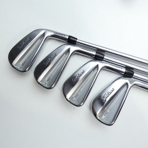 Used Titleist T150 2023 & T100 2023 Combo Iron Set / 4 - PW / X-Stiff Flex
