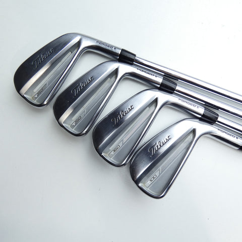 Used Titleist T150 2023 & T100 2023 Combo Iron Set / 4 - PW / X-Stiff Flex