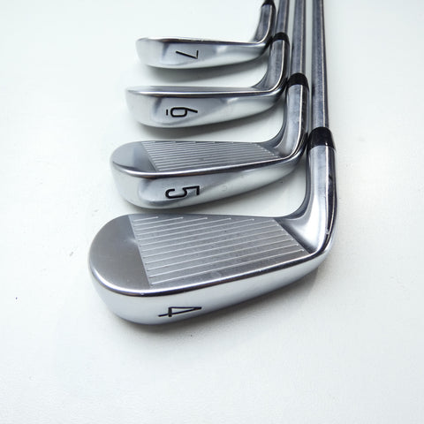 Used Titleist T150 2023 & T100 2023 Combo Iron Set / 4 - PW / X-Stiff Flex