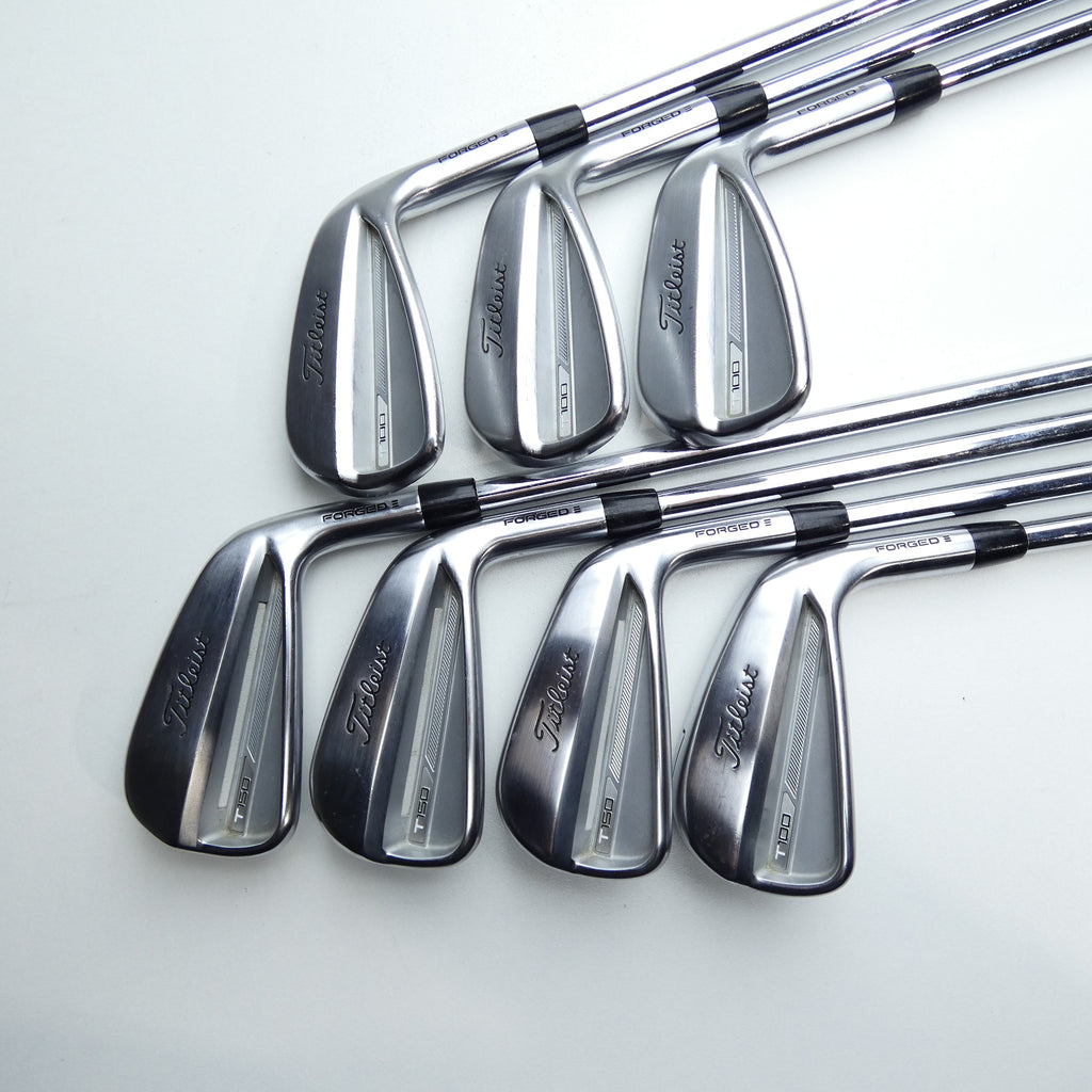 Used Titleist T150 2023 & T100 2023 Combo Iron Set / 4 - PW / X-Stiff Flex