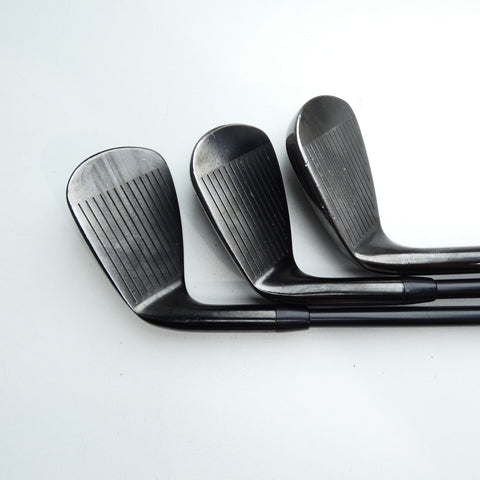 Used Titleist T150 2023 Vapor Black Iron Set / 4 - PW / Stiff Flex