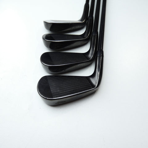 Used Titleist T150 2023 Vapor Black Iron Set / 4 - PW / Stiff Flex