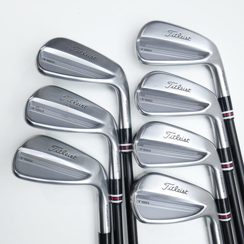 Used Titleist T150 2025 Iron Set / 5 - PW + 48° / Stiff Flex