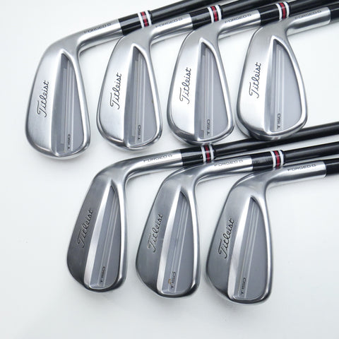 Used Titleist T150 2025 Iron Set / 5 - PW + 48° / Stiff Flex