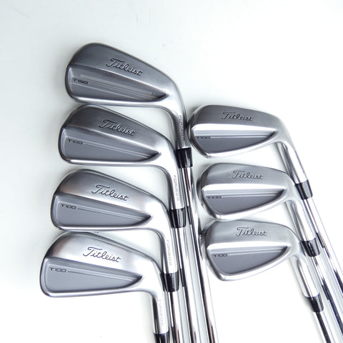 Used Titleist T150 2025 & T100 2025 Combo Set Iron Set / 4 - PW / Stiff Flex
