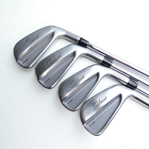 Used Titleist T150 2025 & T100 2025 Combo Set Iron Set / 4 - PW / Stiff Flex