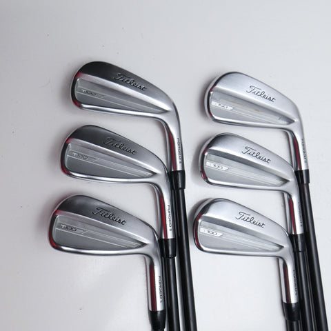 Used Titleist T150 & T100 2023 Combo Iron Set / 4 - 9 IRON / X-Stiff Flex