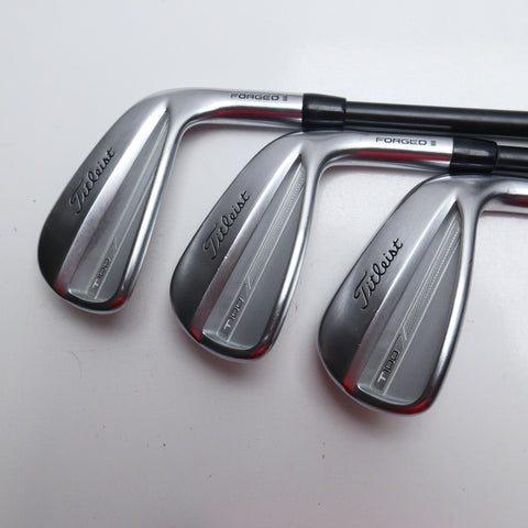 Used Titleist T150 & T100 2023 Combo Iron Set / 4 - 9 IRON / X-Stiff Flex