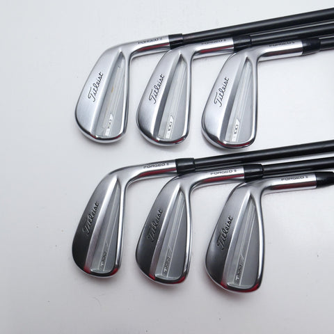 Used Titleist T150 & T100 2023 Combo Iron Set / 4 - 9 IRON / X-Stiff Flex