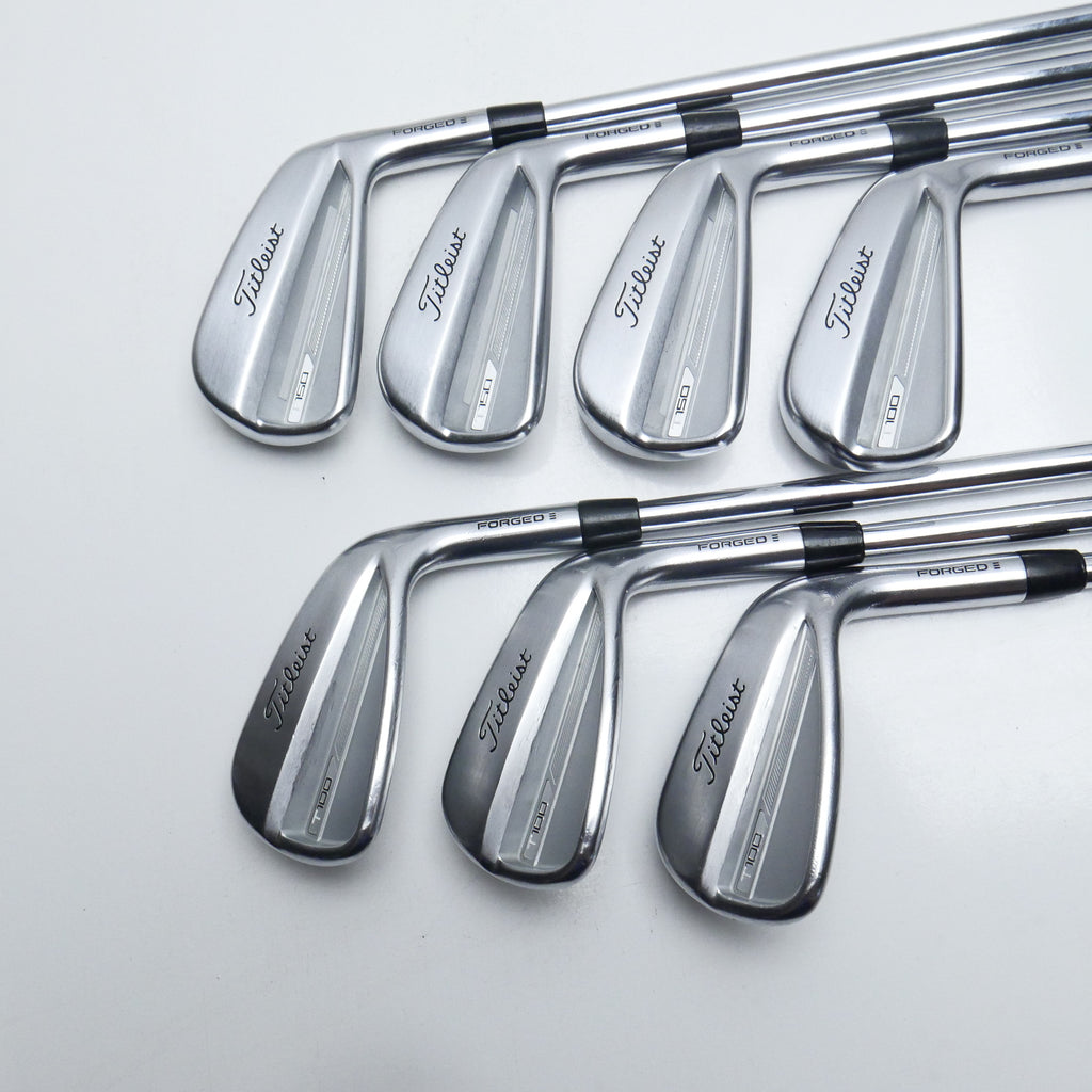 Used Titleist T150 & T100 2023 Combo Iron Set / 4 - PW / Stiff Flex