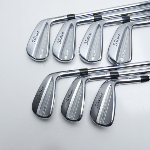 Used Titleist T150 & T100 2023 Combo Iron Set / 4 - PW / Stiff Flex