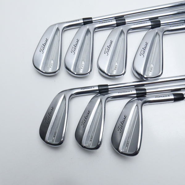 Used Titleist T150 & T100 2023 Combo Iron Set / 4 - PW / Stiff Flex