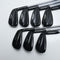 Used Titleist T200 2021 Black Irons Iron Set / 5 - PW + 48° / Stiff Flex