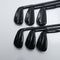 Used Titleist T200 2021 Black Irons Iron Set / 5 - PW / Stiff Flex