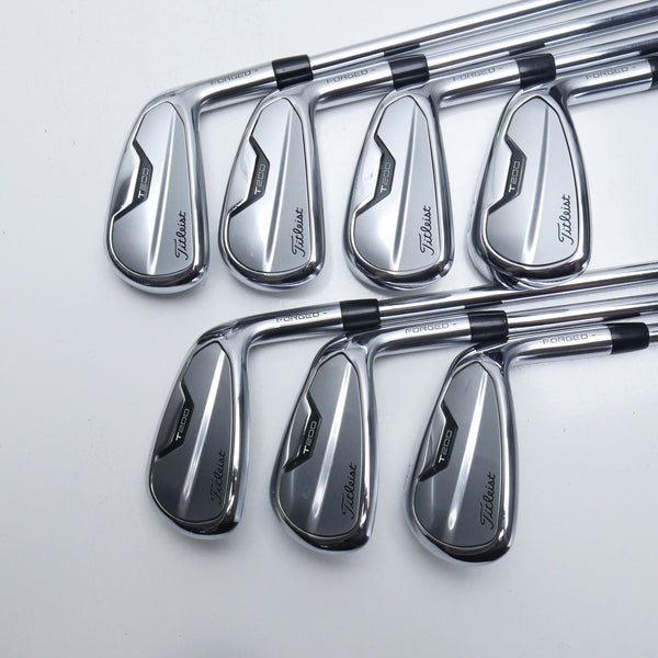 Used Titleist T200 2021 Iron Set / 5 - PW + 48° / Regular Flex