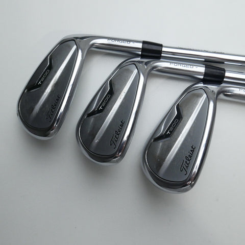 Used Titleist T200 2021 Iron Set / 5 - PW + 48° / Stiff Flex