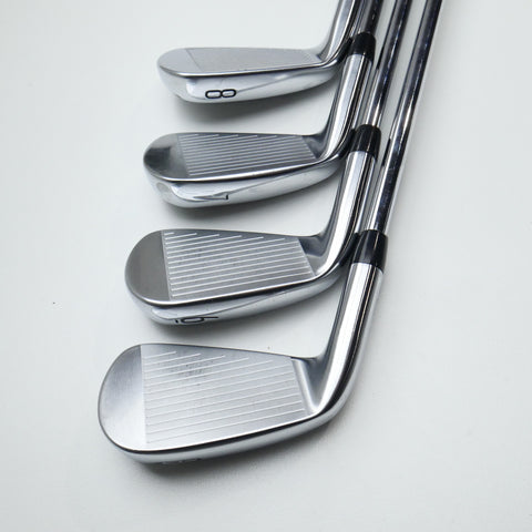 Used Titleist T200 2021 Iron Set / 5 - PW + 48° / Stiff Flex