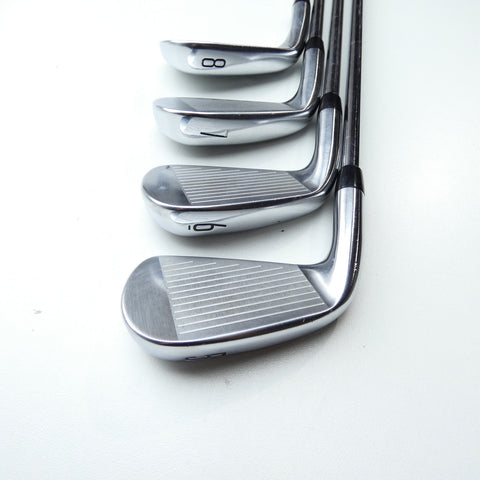 Used Titleist T200 2021 Iron Set / 5 - PW + 48° / Stiff Flex