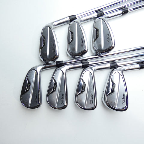 Used Titleist T200 2021 Iron Set / 5 - PW + 48° / Stiff Flex