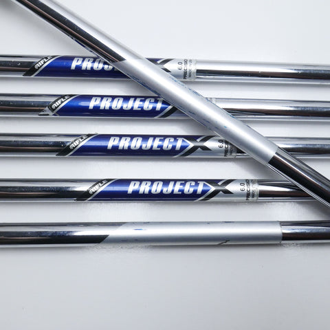 Used Titleist T200 2021 Iron Set / 5 - PW / Stiff Flex