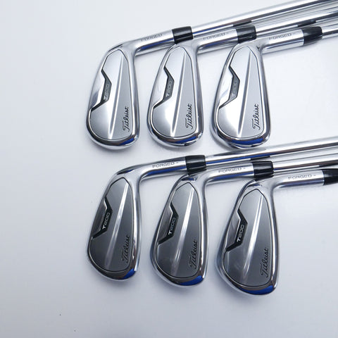 Used Titleist T200 2021 Iron Set / 5 - PW / Stiff Flex