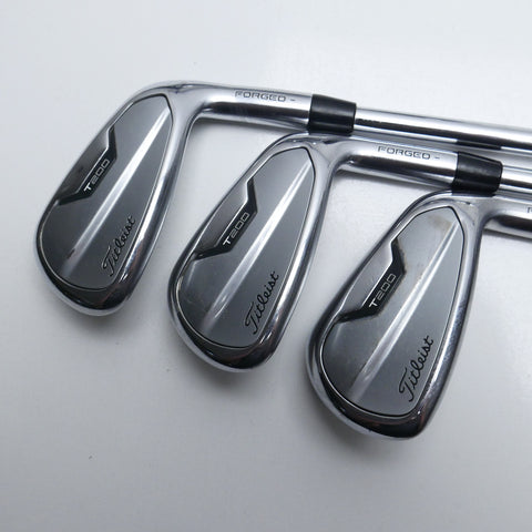 Used Titleist T200 2021 Iron Set / 5 - PW / Stiff Flex