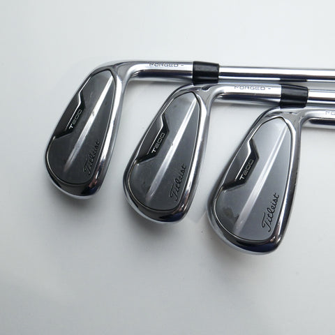Used Titleist T200 2021 Iron Set / 5 - PW / Stiff Flex
