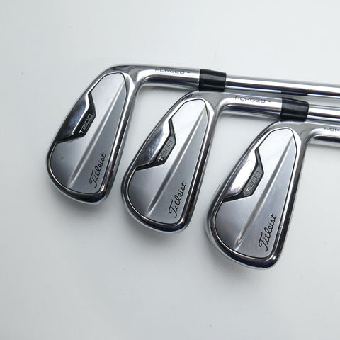Used Titleist T200 2021 Iron Set / 5 - PW / Stiff Flex