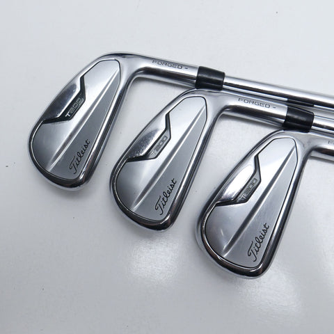 Used Titleist T200 2021 Iron Set / 5 - PW / Stiff Flex