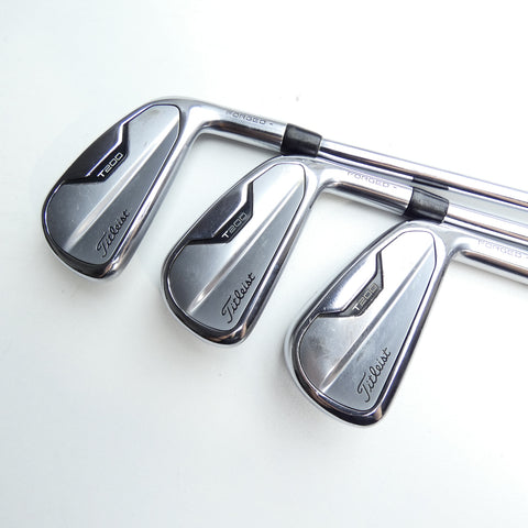 Used Titleist T200 2021 Iron Set / 5 - PW / Stiff Flex