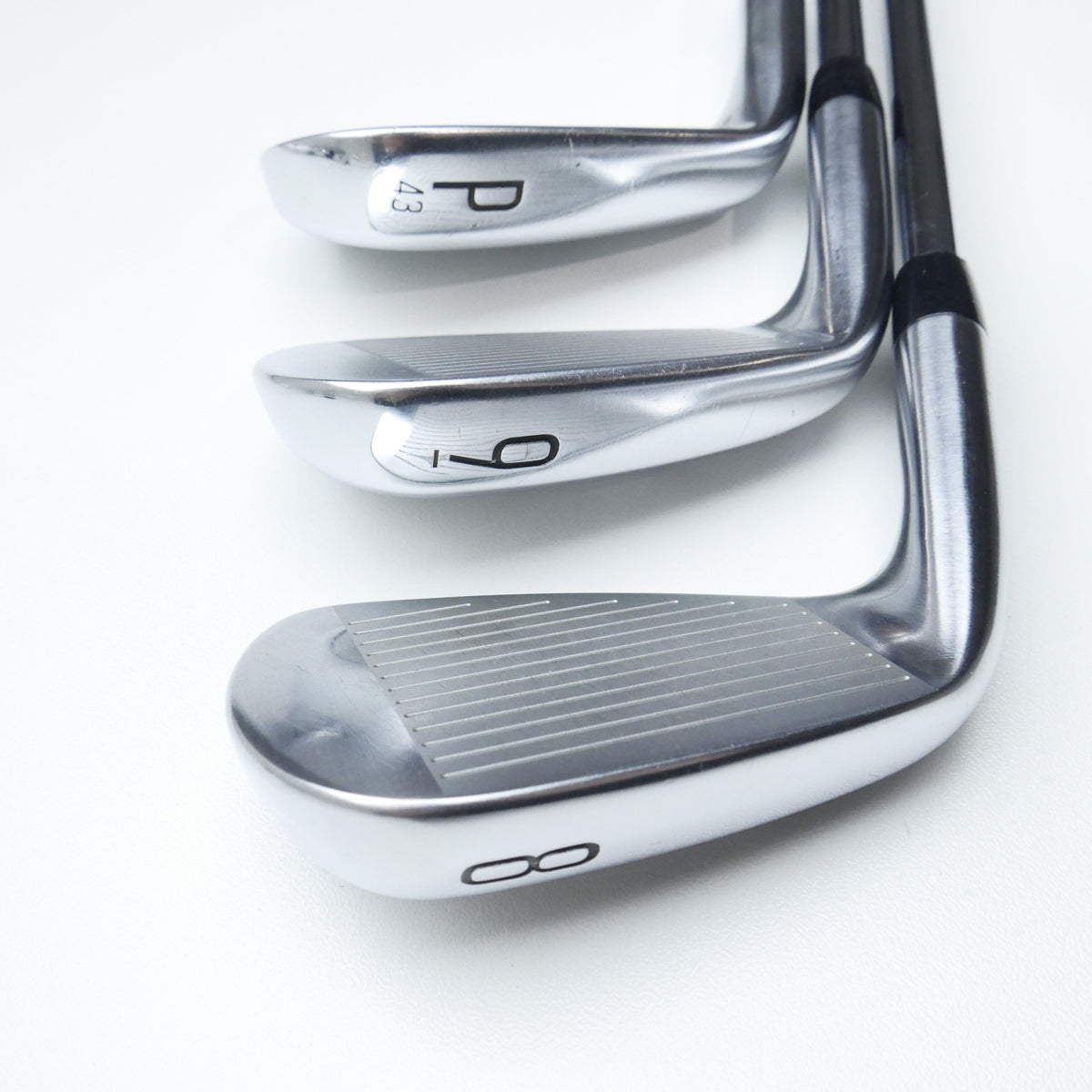 Used Titleist T200 2021 Iron Set / 5 - PW / Stiff Flex
