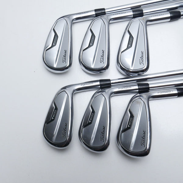 Used Titleist T200 2021 Iron Set / 5 - PW / Stiff Flex