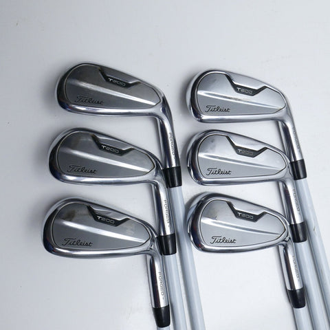 Used Titleist T200 2021 Iron Set / 6 - PW + 48° / Ladies Flex